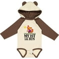 thumbnail image 3 of Inktastic 5K Run First Race Fitness Running Girls Long Sleeve Baby Bodysuit, 3 of 5