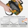 thumbnail image 3 of Naloa Sunflowers 7 Print Lunch Bag for Women & Men Insulated Lunch Box or Cooler Lunch Tote Bags for Work, Travel, Outdoor, 3 of 5