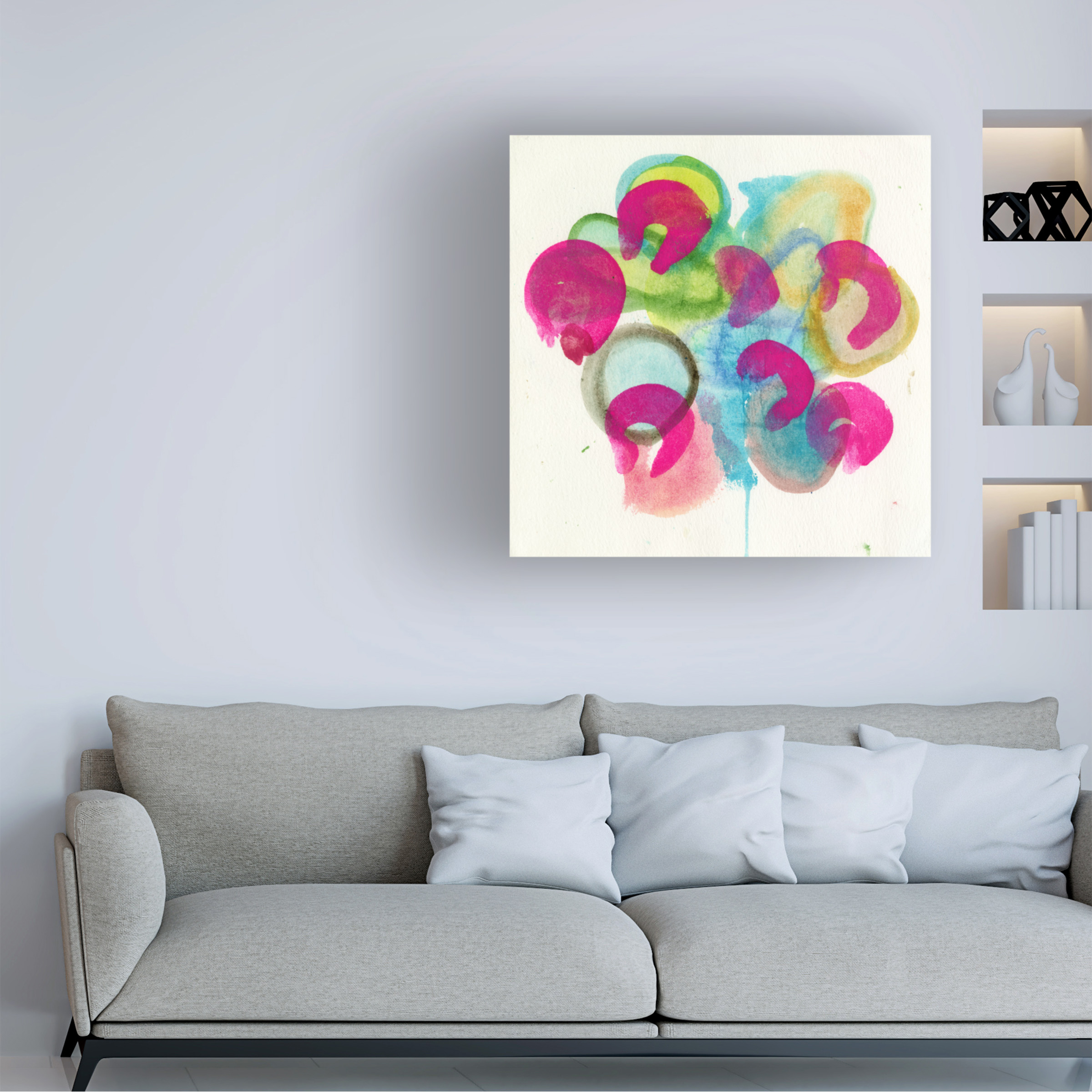 Trademark Fine Art 'Fiesta no 1' Canvas Art by Fernanda Franco