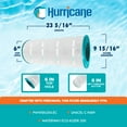 thumbnail image 3 of Hurricane Filters HF9489-01 Advanced Pool and Spa Cartridge Filter Replacement, 3 of 6