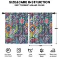 thumbnail image 2 of Blackout Kids Curtains,Paisley Pattern Childrens Insulated Curtains Set Of 2,Bedroom Essentials,Toddler Room Decor 42"x54"(106x137cm), 2 of 4