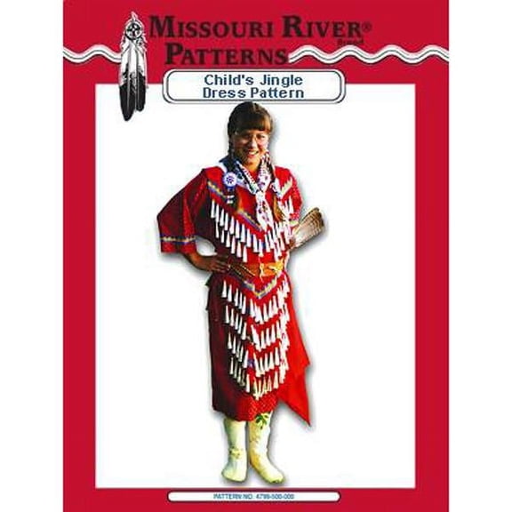 Missouri River Child's Jingle Dress Pattern Sewing Leathercraft