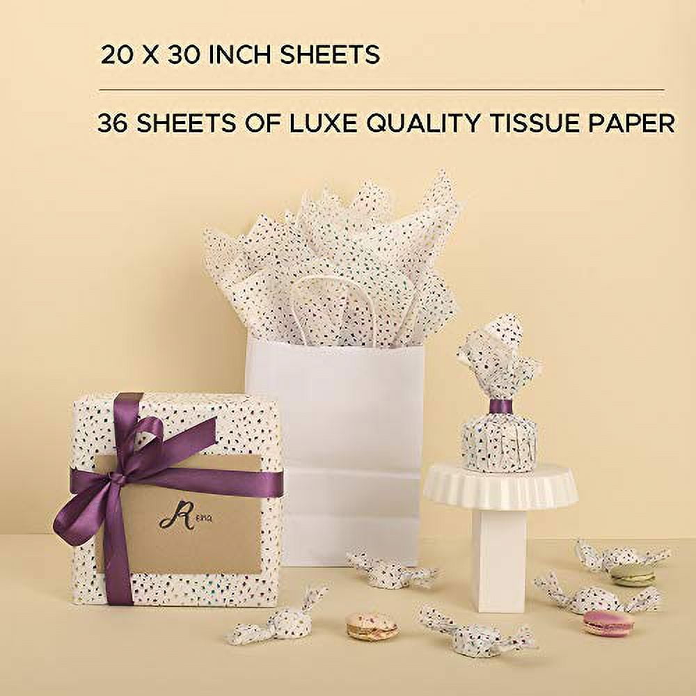🌟🌟Green GIFT TISSUE PAPER 🌟🌟 Dress up your gift with these versatile tissue  paper. They are ideal for gift bag or box filling, which can…