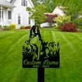 thumbnail image 3 of Handmadetneonsign Bracco Italiano Dog Memorial Metal With Stake, Bracco Italiano Metal Name Sign Stake, Dog Metal Stake Decor 45163, 3 of 5