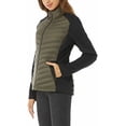thumbnail image 4 of 32 Degrees Veste en Matériaux Mixtes pour Femmes (Forestwood, Petit), 4 of 4