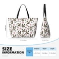 thumbnail image 4 of Fotbe Flowe Rooster Bolsa de Viaje para Playa - Resistente al Agua, Bolsa Tote de Gran Capacidad y Ligera con 7 Bolsillos para Mujeres y Hombres, 4 of 7