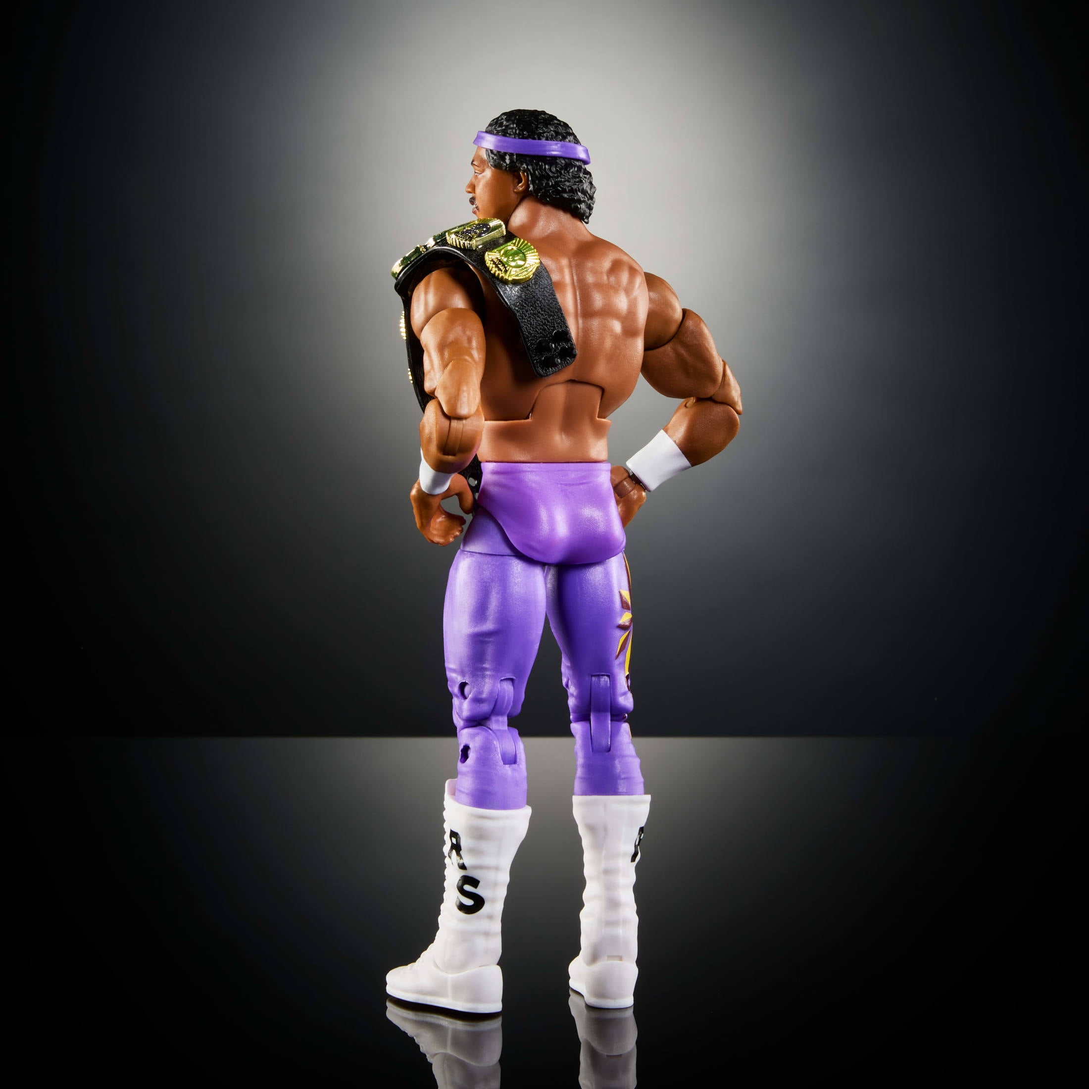 WWE Elite Ron SImmons Action Figure, Greatest Hits 6-inch Collectible with Articulation & Accessories