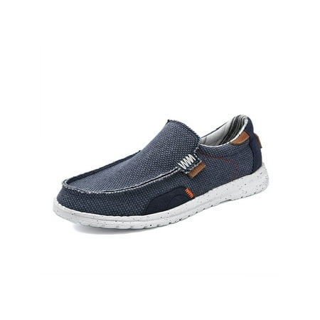 

Rockomi Mens Flats Comfort Boat Shoes Driving Loafers Men Breathable Classic Casual Shoe Lightweight Slip On Moccasin Blue 10.5