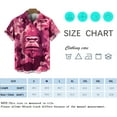 thumbnail image 4 of WHNBCW Funny Camo Hawaiian Shirt Novelty Abstract Graphic Short Sleeved Button Down Shirt, 4 of 7