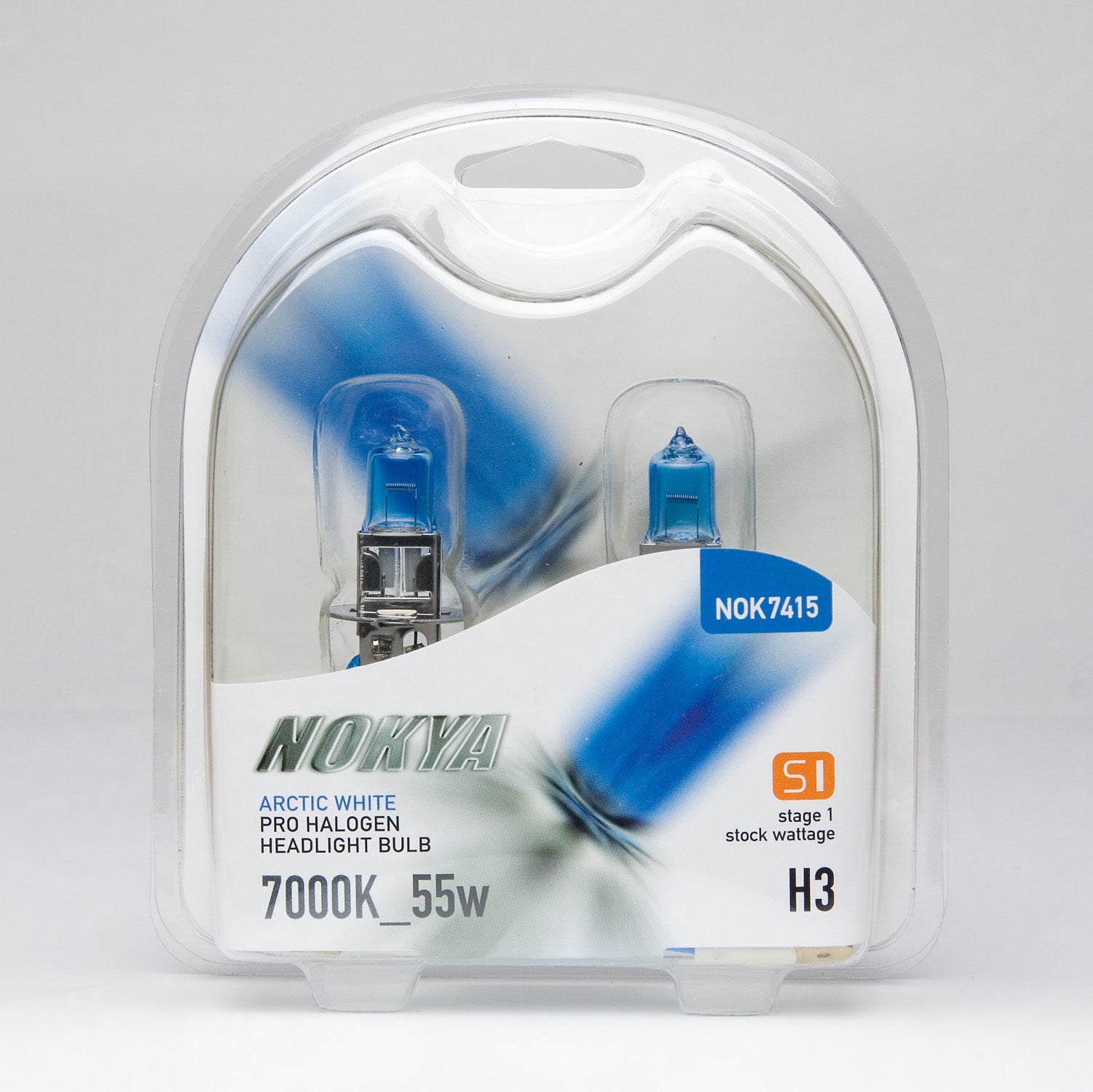 Nokya Arctic White 7000K Stage 1 Halogen Bulb H8 35W