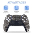 thumbnail image 4 of Vintage Guitar With Wings PS5/PS5 Pro/PS5 Slim Digital Disc Skin Sticker For Console And Controller Skins, 4 of 7