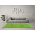 thumbnail image 3 of Ahgly Company Indoor Round Abstract Green Modern Area Rugs, 6' Round, 3 of 4