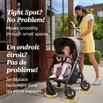 thumbnail image 3 of Graco Merge Stroller, 360 Degree Swivel Wheel Travel Stroller, 3 of 7