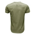 thumbnail image 7 of WAVSUF Lapel polo Shirt for Mens Soft Pique Polos Fashionable Round Neck Button Cotton T-Shirt Army Green Size 2XL, 7 of 7