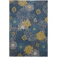 thumbnail image 2 of Nourison Passion Floral Blue Area Rug, 2 of 8