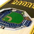 thumbnail image 2 of San Diego Padres 6'' x 19'' 3D StadiumView Banner, 2 of 3