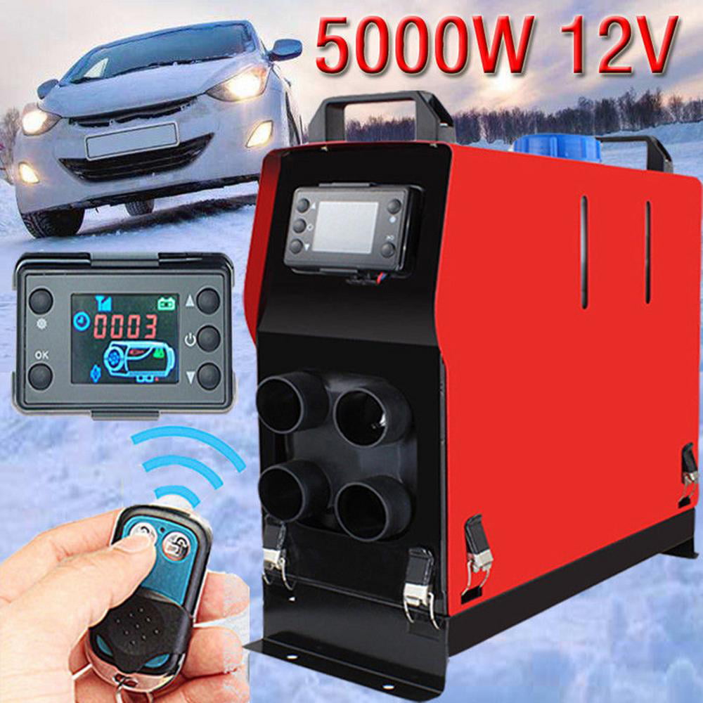 5KW 12V Air diesel Fuel Heater LCD Hole Car Bus Truck Motor-Homes Boat os12