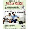 thumbnail image 3 of Realitybias "the Gay Agenda" 4"x10" Vinyl Bumper Sticker with Magnetizer 1 Pack, 3 of 6