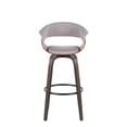 thumbnail image 6 of LumiSource Vintage Mod 30" Fixed-Height Barstool - Set of 2, 6 of 6