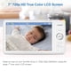 thumbnail image 3 of VTech RM7766-2HD RM77662HD Sistema de vigilancia para bebés con vídeo inteligente Wi-Fi 1080p, 2 cámaras, giro e inclinación de 360°, con pantalla de 7 pulgadas. Pantalla, luz nocturna y acceso remoto, 3 of 5