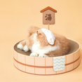 thumbnail image 1 of Grattoir pour Chat Canapé en Carton Tapis de Protection pour Meubles, 1 of 10