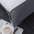 thumbnail image 3 of Toalla de almohada de estilo europeo, antideslizante, que no se desprende, de algodón puro, de una sola pieza, de gasa de alta calidad, de algodón puro, para el hogar, funda fija, almohada, pañuelo, 3 of 5