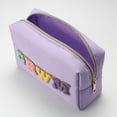 thumbnail image 4 of Purple GRWM Cosmetic Bag Pouch, 3.0" x 7.5" x 5.0", 4 of 4