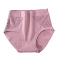 thumbnail image 3 of HVOBTTY Women's Cotton High Waist Briefs Shorts Soft Elastic Breathable Flexible For Daily Sport Training Panties, 3 of 5