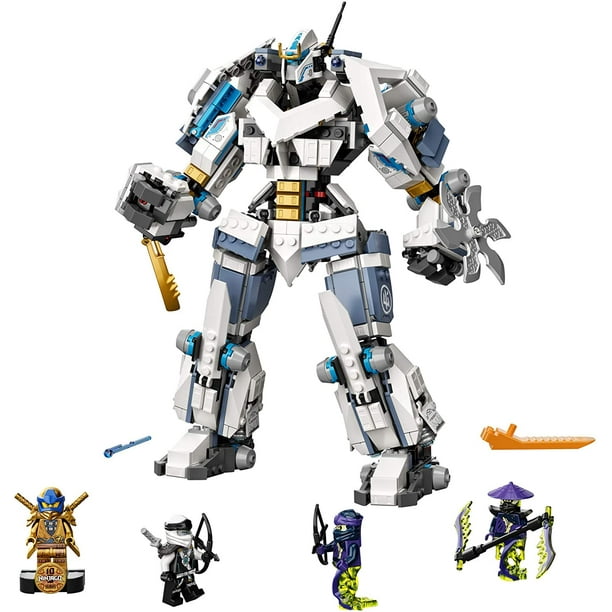 LEGO NINJAGO Zanes Titan Mech Battle - Indoor Playground Toy