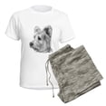 thumbnail image 5 of CafePress - West Highland Terrier Women's Light Pajamas - Women's Short Sleeve Print T-Shirt and Pants Light Cotton Pajama Set, 5 of 7