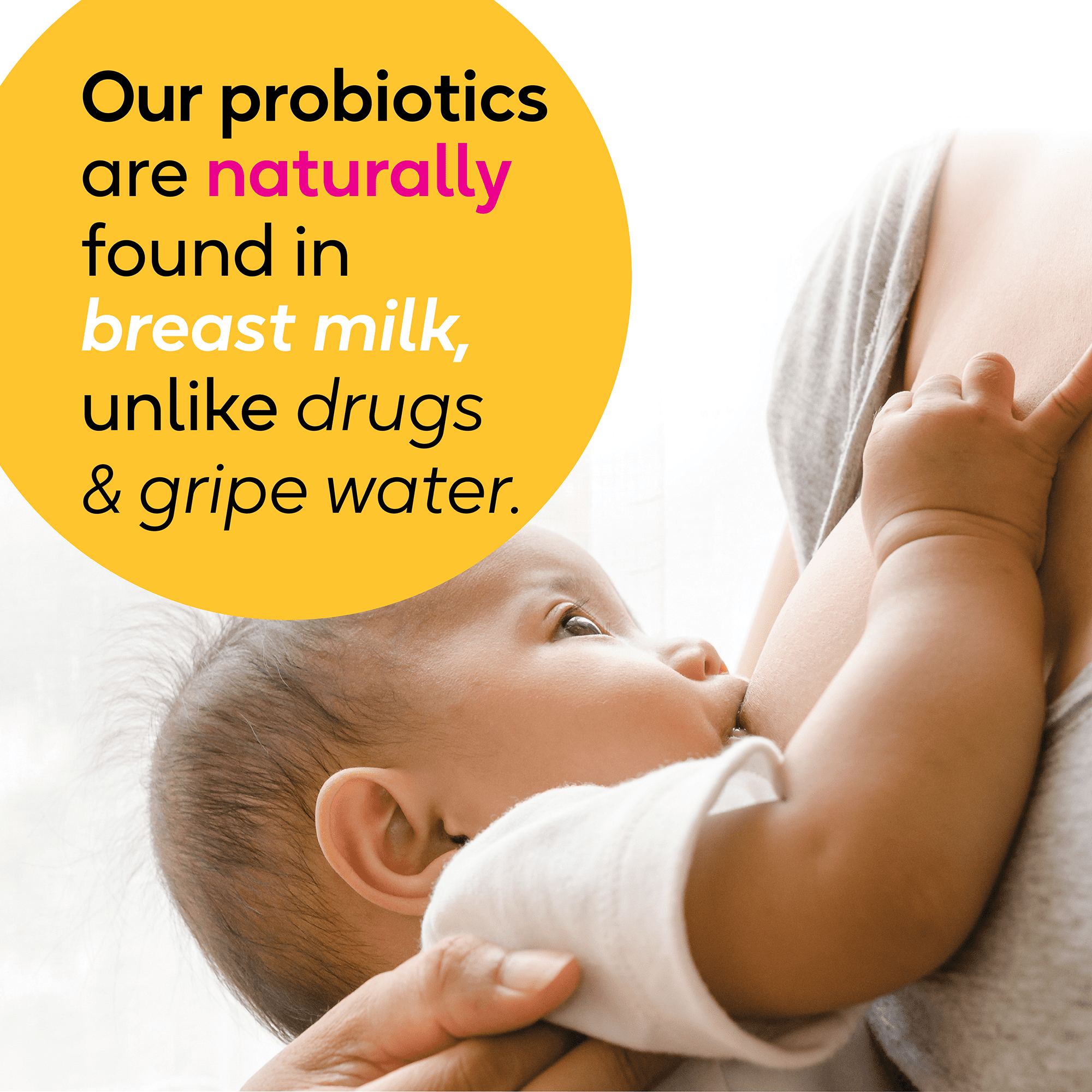 BioGaia Baby Probiotic Drops + Vit D | Ease Crying, Colic & Support Immune Health | 50-Day Supply