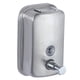 thumbnail image 1 of Dispensador de jabón con bomba manual de pared, acero inoxidable, caja desinfectante de manos montada en la pared para baño de hotel, 1 of 4