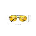 thumbnail image 2 of SHINYPASING Night Sunglasses Driving with UV400 Protection Resin 1Set, 2 of 8