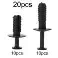 thumbnail image 1 of 20Pcs Car Expanding Rivet Clips Push Type Retainer For BMW E30 E39 E46 E53 E60 Black Plastic Fastener Interior Accessory, 1 of 5