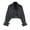 Black, variant on Zip Up Jacket Lightweight Windproof Jackets Women's Fashion Short Cut Slim Suitable Denim Windbreaker Belt Coat Jacket,Black M