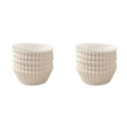 thumbnail image 1 of 100 moldes para cupcakes, resistentes a la grasa y al calor, resistentes para hornear, 1 of 4