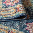 thumbnail image 5 of JONATHAN Y BOHEMIAN FLAIR 5 x 8 Area Rug, Medallion - Navy/Red, BMF100B-5, 5 of 8