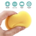 thumbnail image 4 of Foam Sponge Applicator for Acrylic Painting Clay Crafts Yellow 12pcs Pack Easy to Clean, 4 of 8