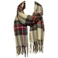 thumbnail image 3 of ALLYDREW Fashionable Plaid Infinity Circle Scarf Long Plaid Scarf - Long Scarf, Lumberjack Plaid, 3 of 3