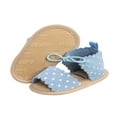 thumbnail image 4 of Baby Sandals Summer Baby Girls Solid Color Soft Sole Shoes, 4 of 6