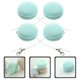 thumbnail image 1 of FOMIYES 4Ud Paños Limpiadores Para Pantallas Electrónicas Forma Macaron Verde Claro Portátil, 1 of 8