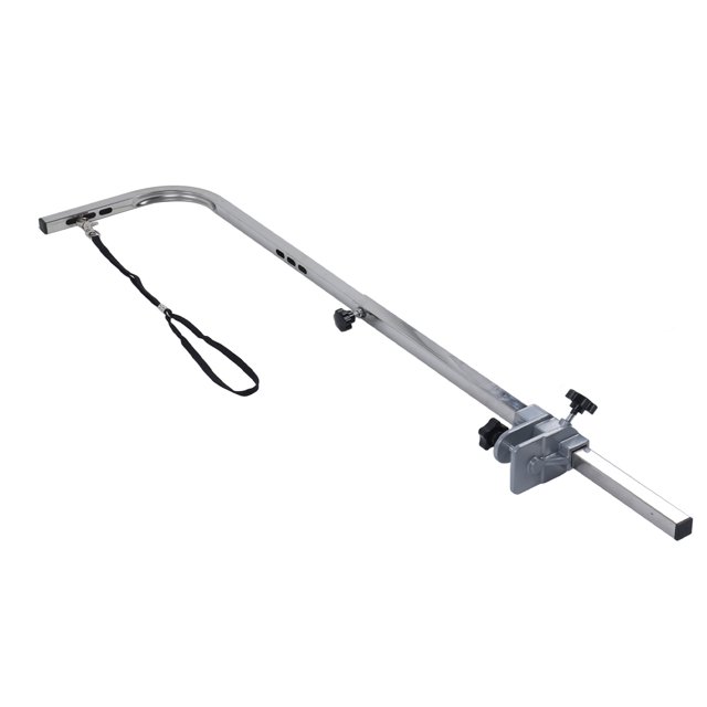 Table de Toilettage pour Chien Pliable, Bras en Acier Inoxydable Multifonctionnel avec Pince en Forme de L pour Animaux Chiens Chats