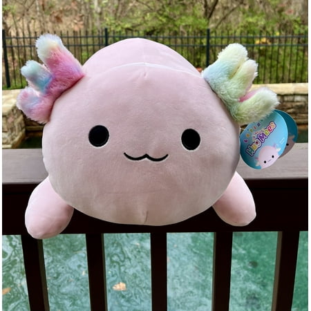 Squishmallow Laying Axolotl Archie Holiday Stuffed Animal Plush New