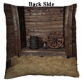 thumbnail image 2 of PKQWTM Wooden Hayloft Reversible Mermaid Cushion Cover Home Decor Sequin Pillow Case Size 16x16 inches, 2 of 2