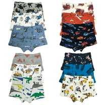 Discover Unmatched Style and Comfort: B&Q 12-Pack of Toddler Boys Cotton Boxer Briefs | Sizes 4T, 5T, 6T, 7T, and 8T | Stylish, Comfortable, and Durable Essentials