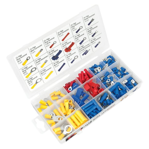 Performance Tool W5213 160 pc Wire Terminal Assortment