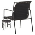 thumbnail image 2 of vidaXL Fauteuil Relax avec Repose-Pieds pour Salon en Cuir Véritable, 2 of 6