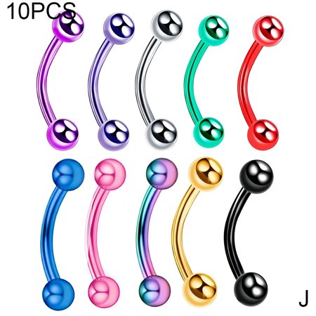 DESIGNICE 2026 New Eyebrow Piercing Helix Cone Eyebrow Piercing Lip Skin Labret Rings Earring Tragus Barbell Piercings Body Jewelry