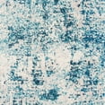 thumbnail image 6 of SAFAVIEH Madison Flowers Vintage Abstract Runner Rug, Ivory/Turquoise, 2' x 8', 6 of 9
