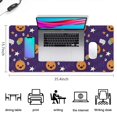thumbnail image 5 of Long Mouse Pads for Desk,Cute Halloween Icons Pattern Desk Mats on Top Of Desks, Desk Mouse Pad Extra Large with 3mm Non-Slip Base and Stitched Edge for Gaming,Office,Work,Home 35.4"x15.7", 5 of 6